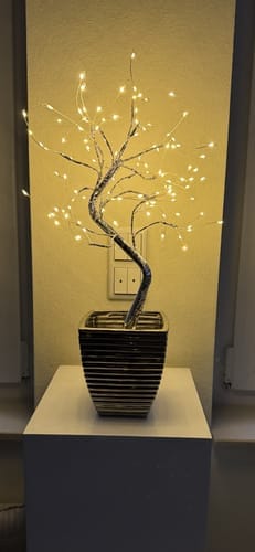 Customer photo review of Lumi Trees® - The Peace Tree with 108 LED`s