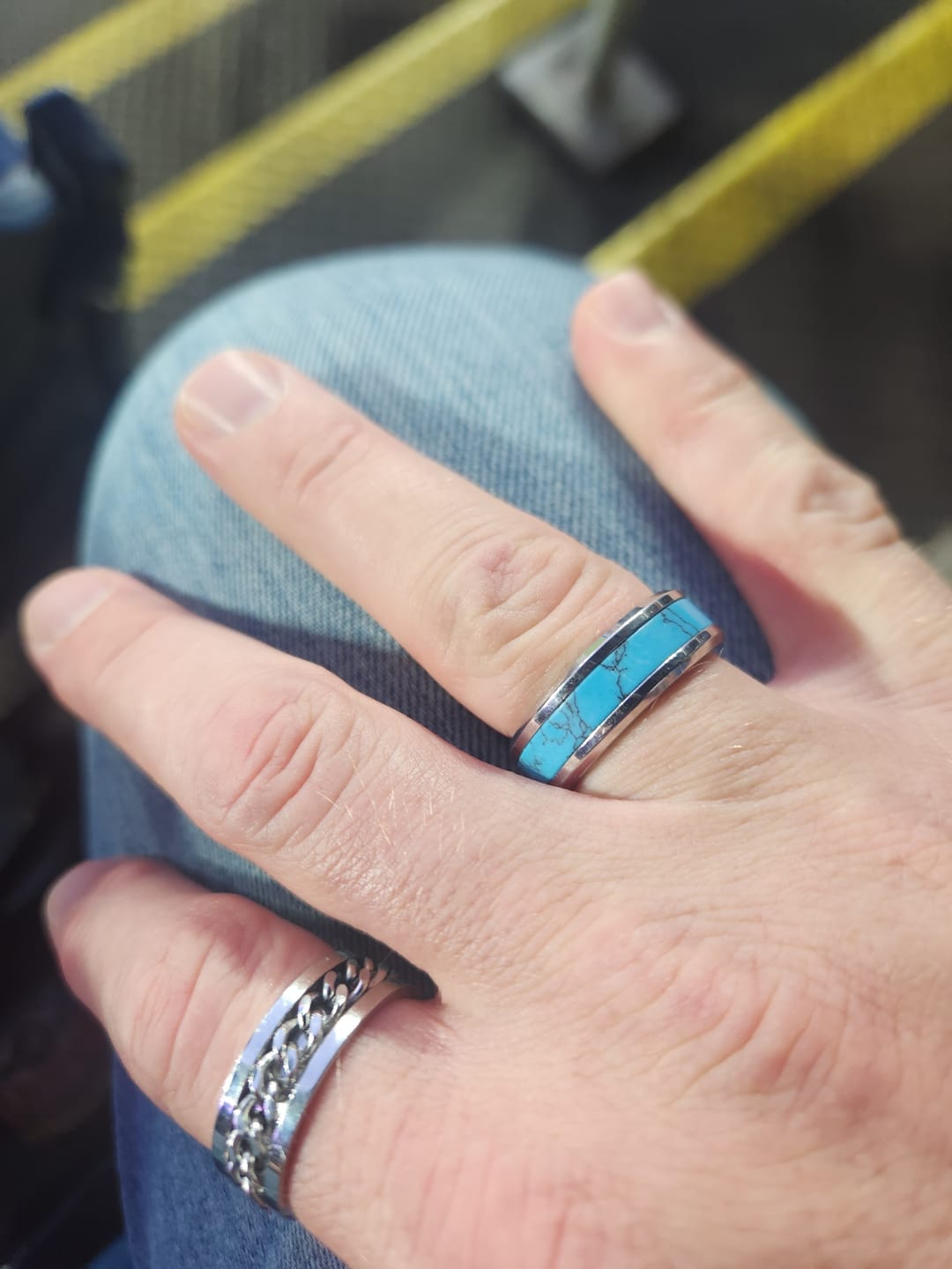 Customer photo review of TURQUOISE BAND.