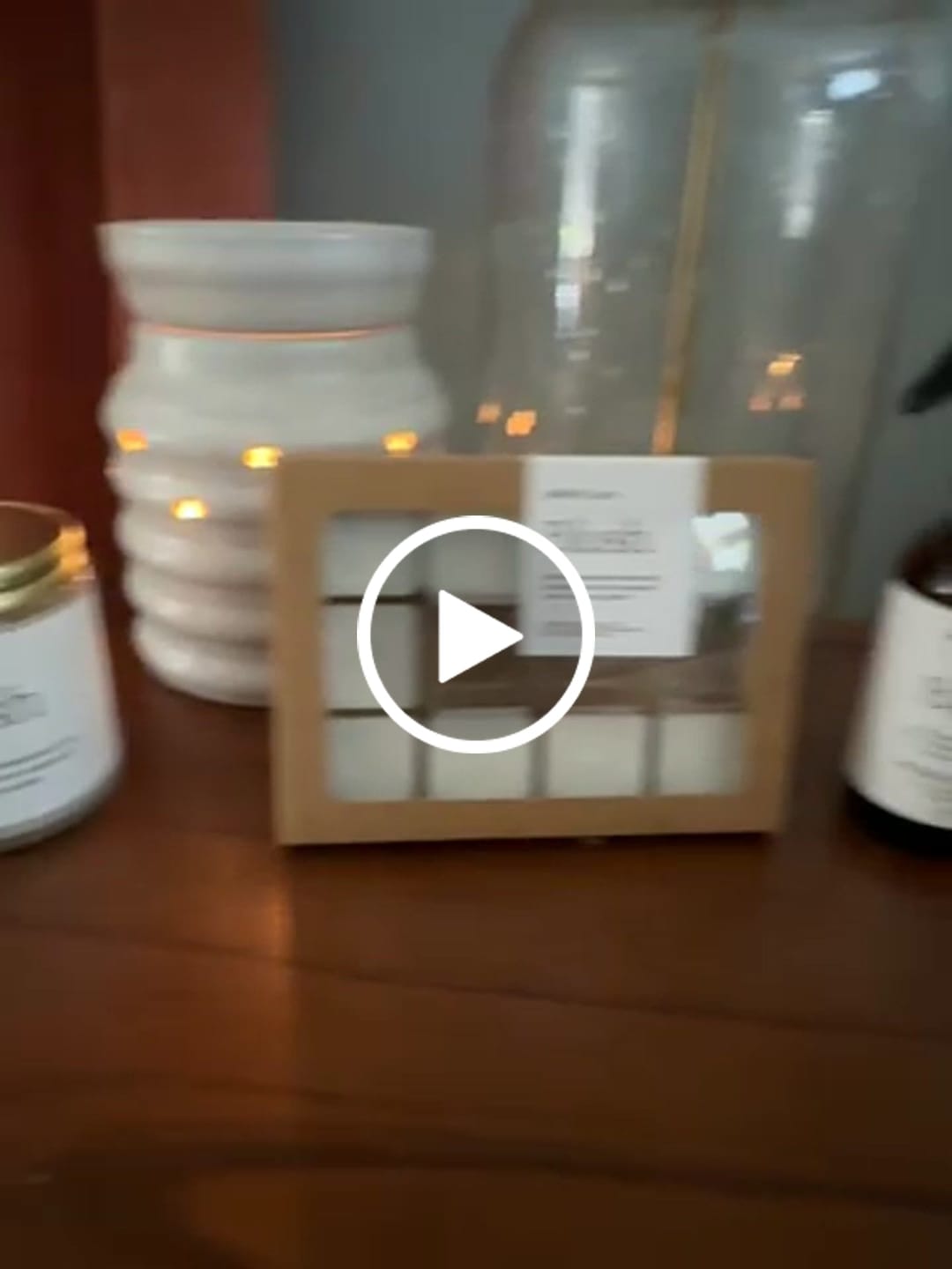 Customer video review of Blush Wax Melts