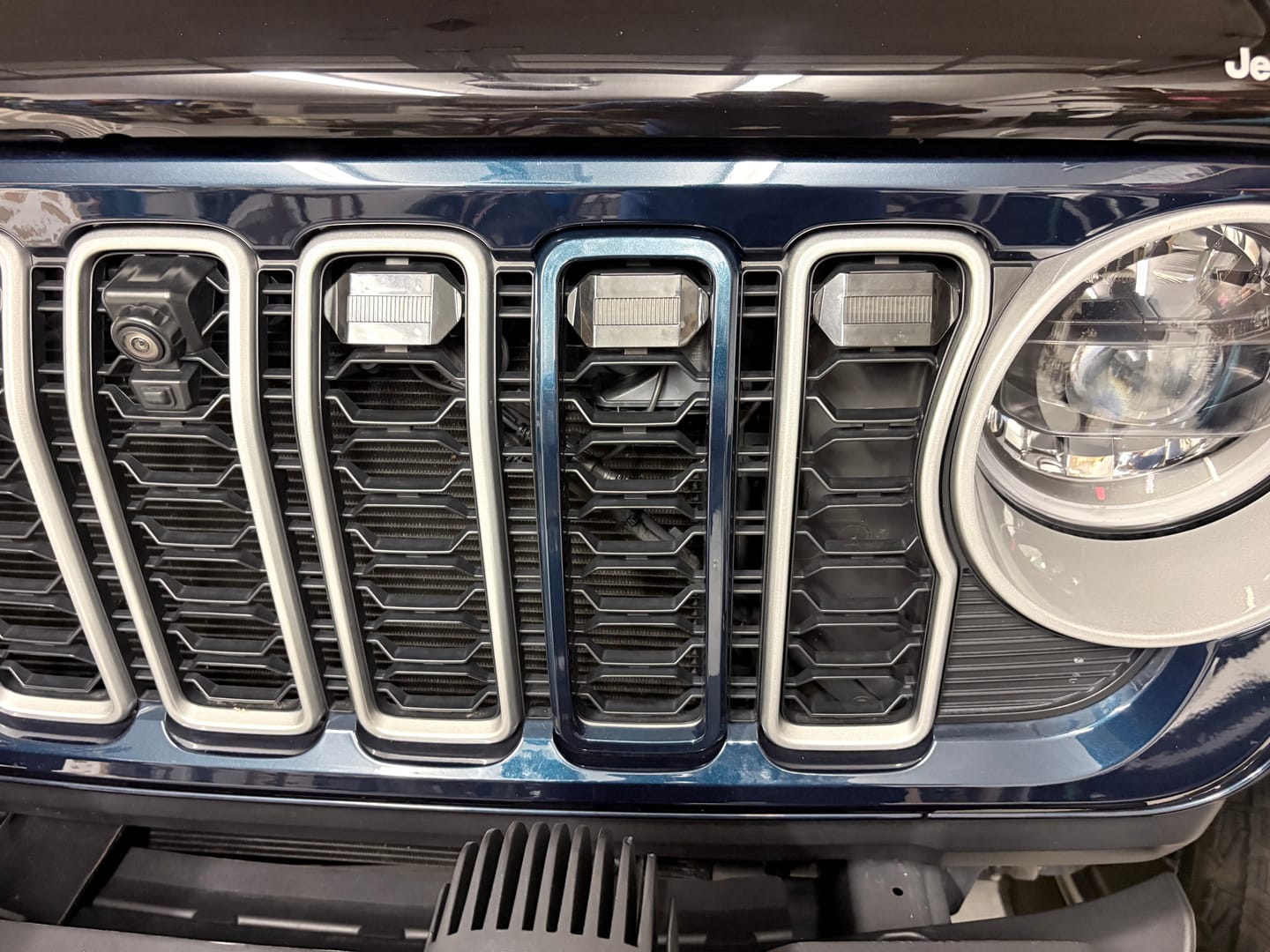Customer photo review of Aftermarket (Single) Stick-on Slot Grille Trim
