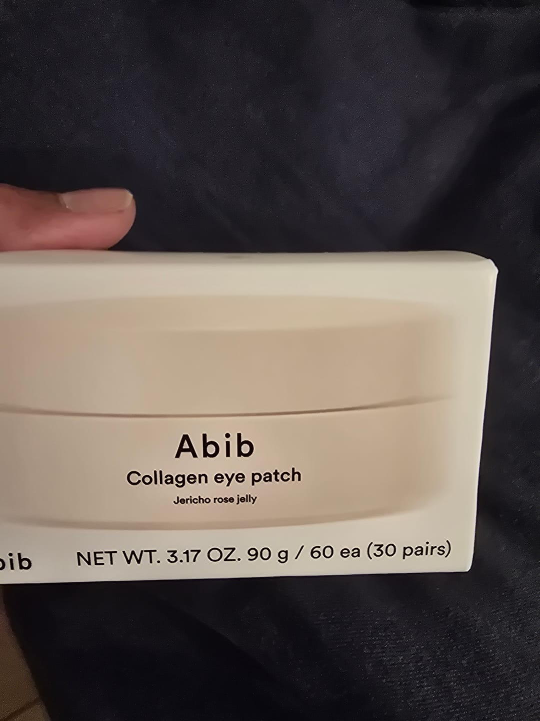Customer photo review of Abib - Patchs pour les yeux au collagène et à la gelée de rose de Jéricho - 60 patchs