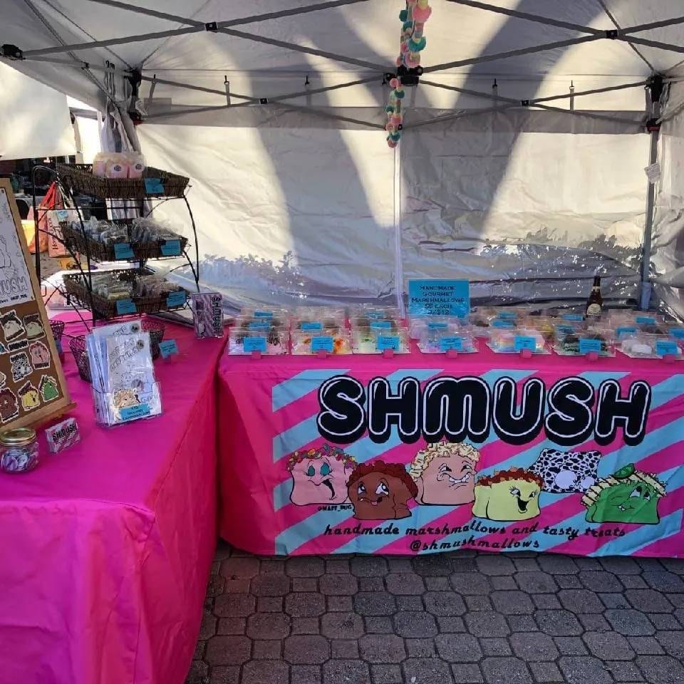 Customer photo review of Custom canopy valance banner for 10x 10 canopy
