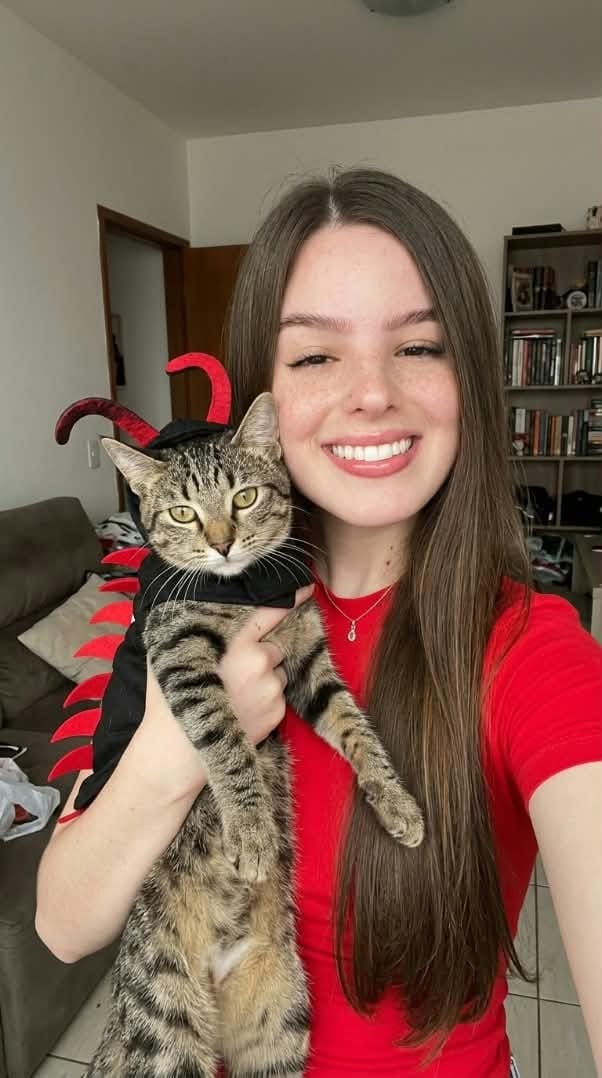 Customer photo review of traje de gato 3D centipeda