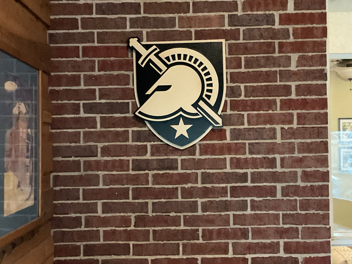 Customer photo review of US Military Academy West Point Personalized Monogram Metal Art
