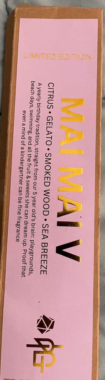 Customer photo review of Limited Edition: Mai Mai V Incense