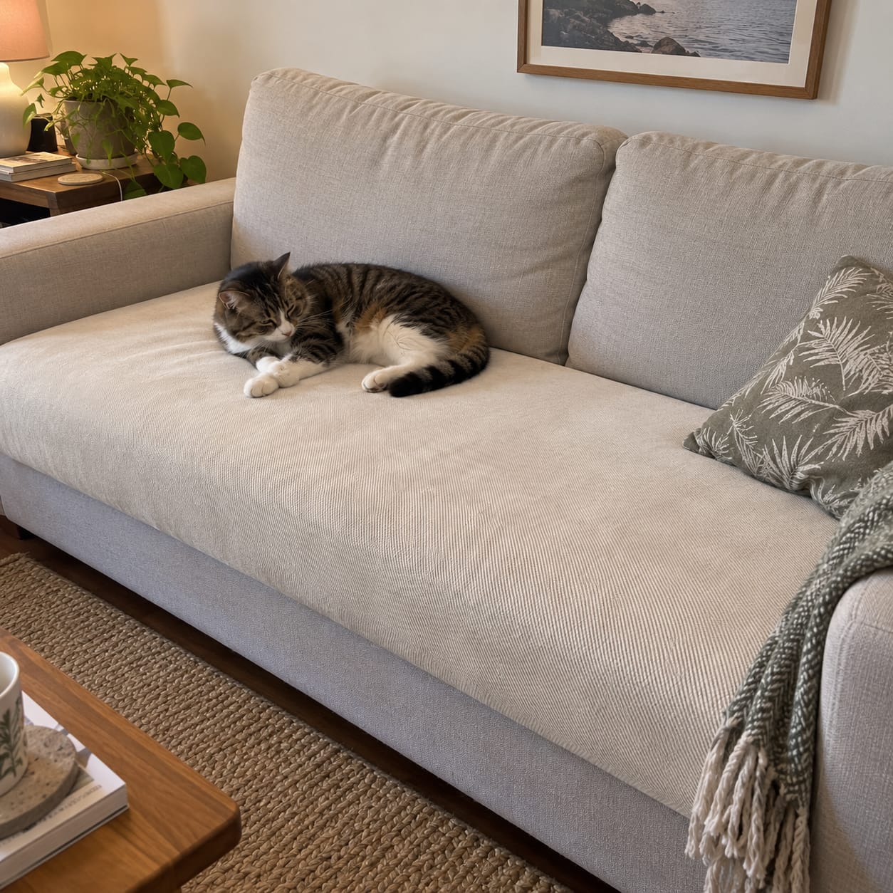 Customer photo review of OVR Sofa Topper