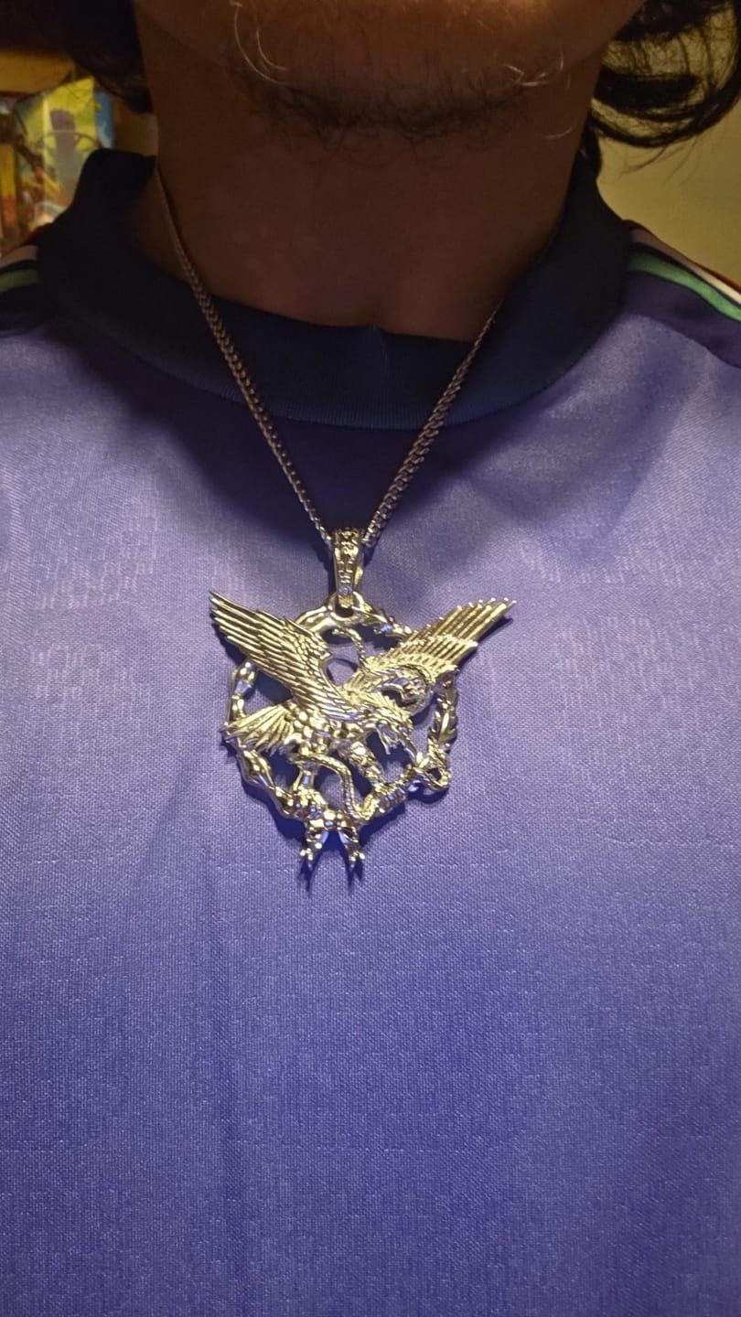Customer photo review of VIVA MEXICO PENDANT