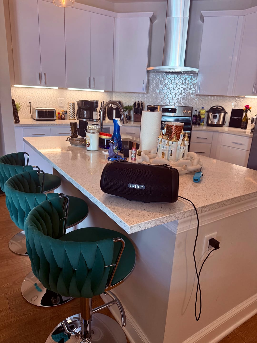 Customer photo review of TRIBIT StormBox Lava Portable Bluetooth Speaker