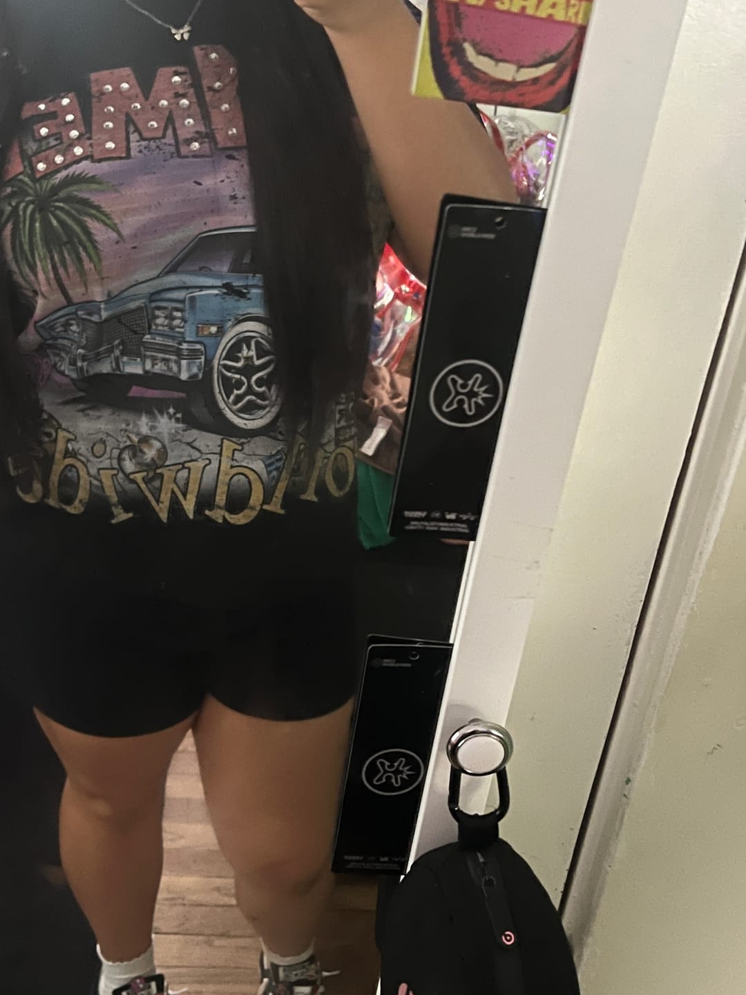 Customer photo review of 90s Lowrider Car Sorona Boxy Tee-601
