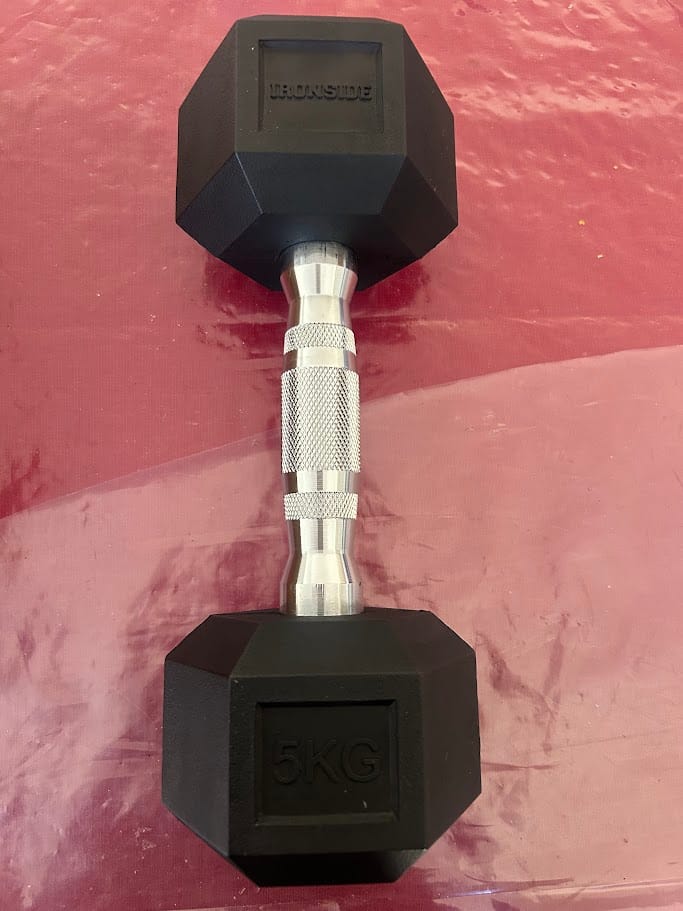 Customer photo review of Mancuerna Hexagonal (2.5 a 50 kg) IRONSIDE