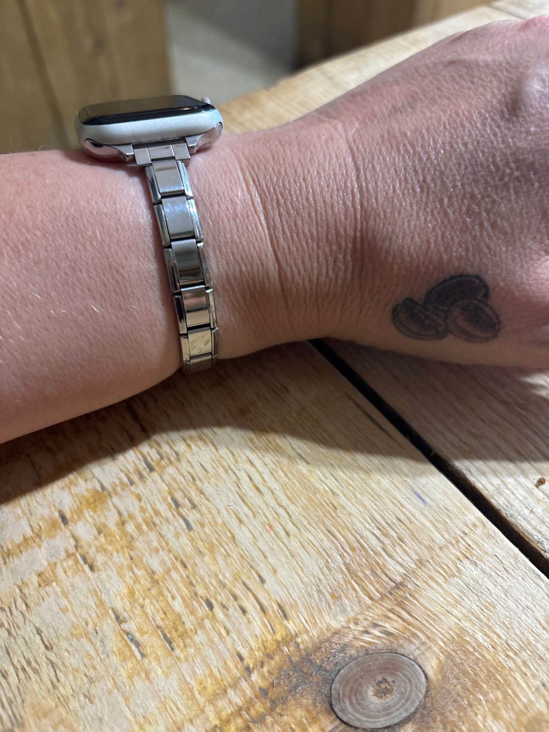 Customer photo review of Apple Watch Charm Bracelet