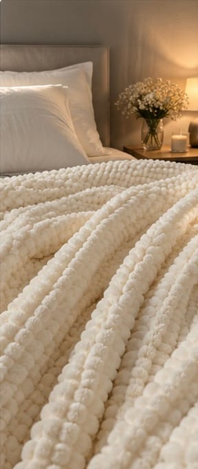 Customer photo review of Cloudwave® Kuscheldecke