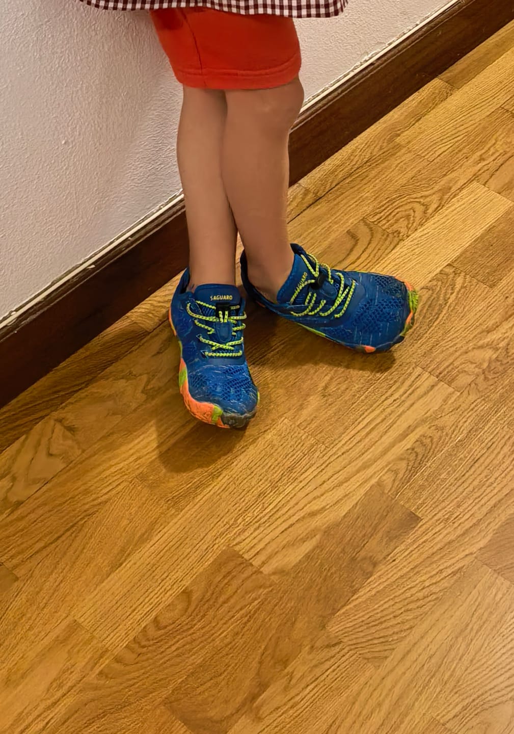 Customer photo review of Niños Smart Ⅰ - Zapatos Barefoot
