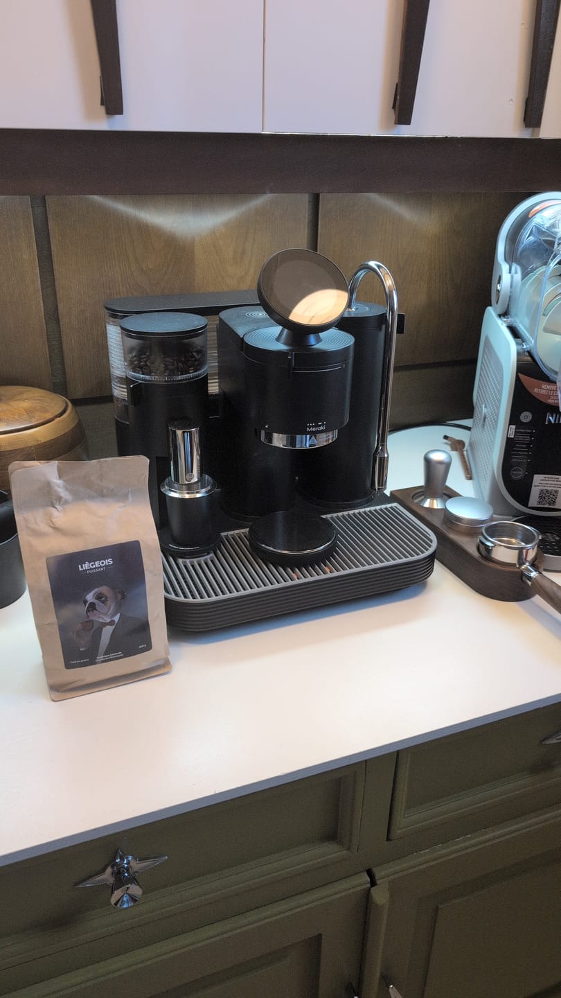 Customer photo review of 2 MONTHS OF FREE COFFEE - 2 bags x 500g - coffee beans