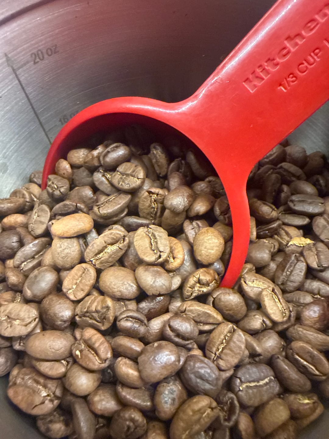 Customer photo review of Plantation Blue 100% Jamaica Blue Mountain Premium Coffee (16 oz - medium roasted whole beans)