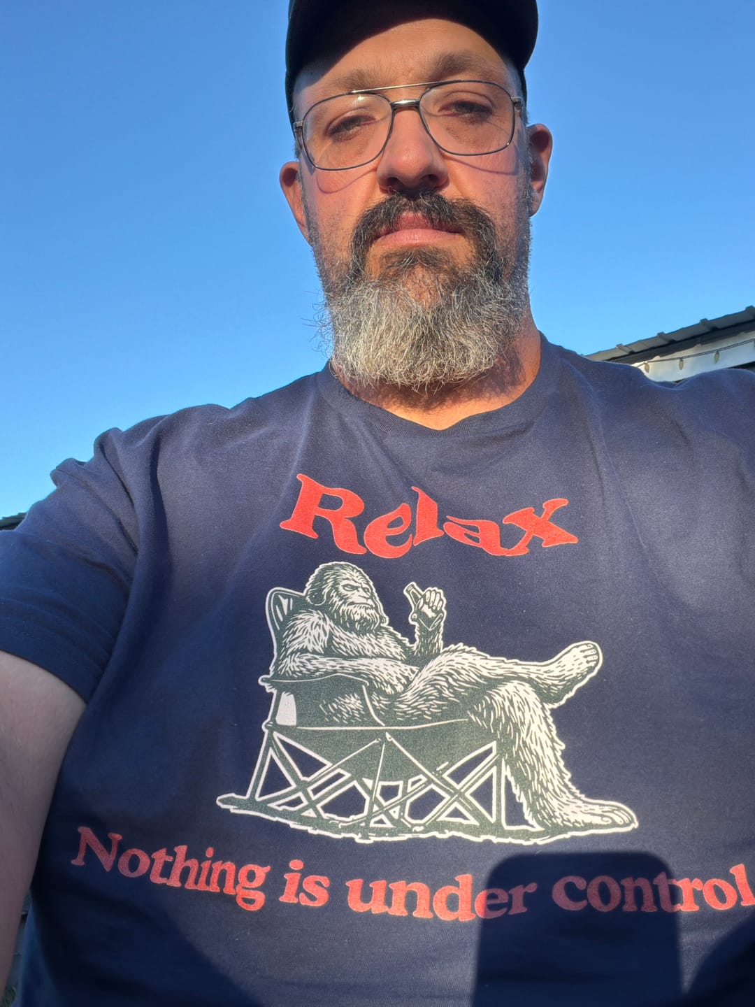 Customer photo review of Relax... Lightweight T-Shirt