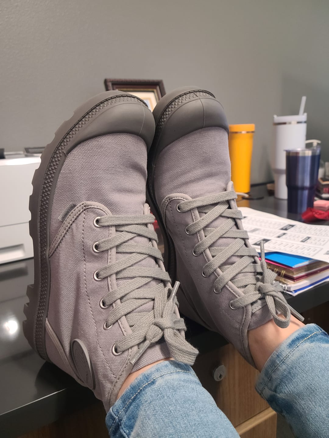 Customer photo review of 02352-071-M | PAMPA HI | GRAY FLANNEL