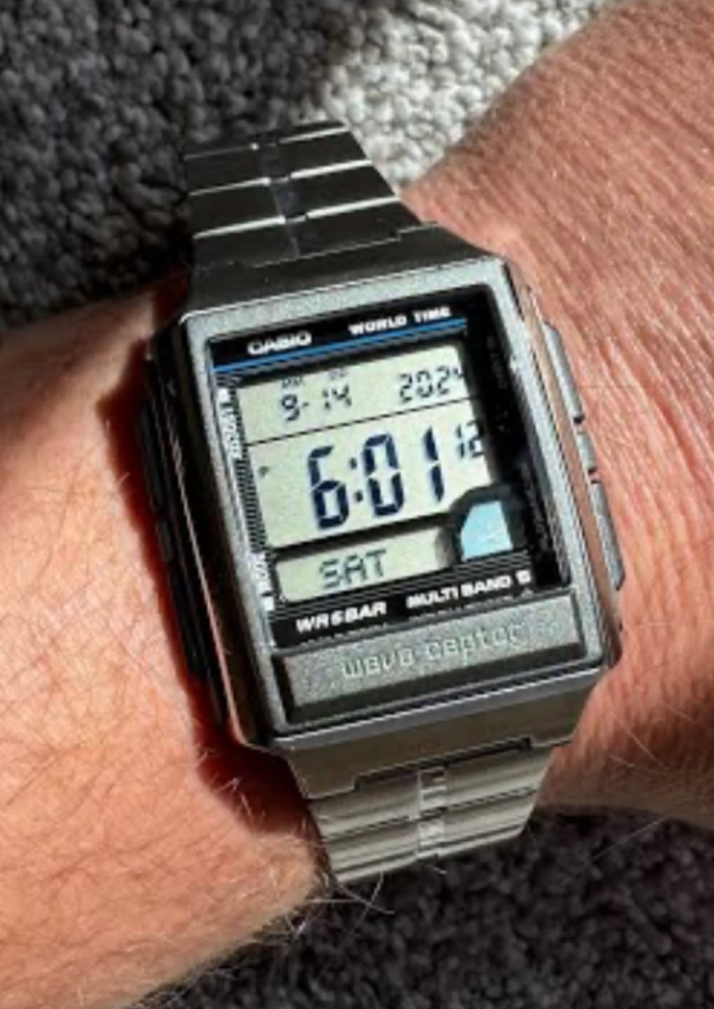 Customer photo review of Reloj Casio Wave Ceptor WV-59RD-1AJF JDM