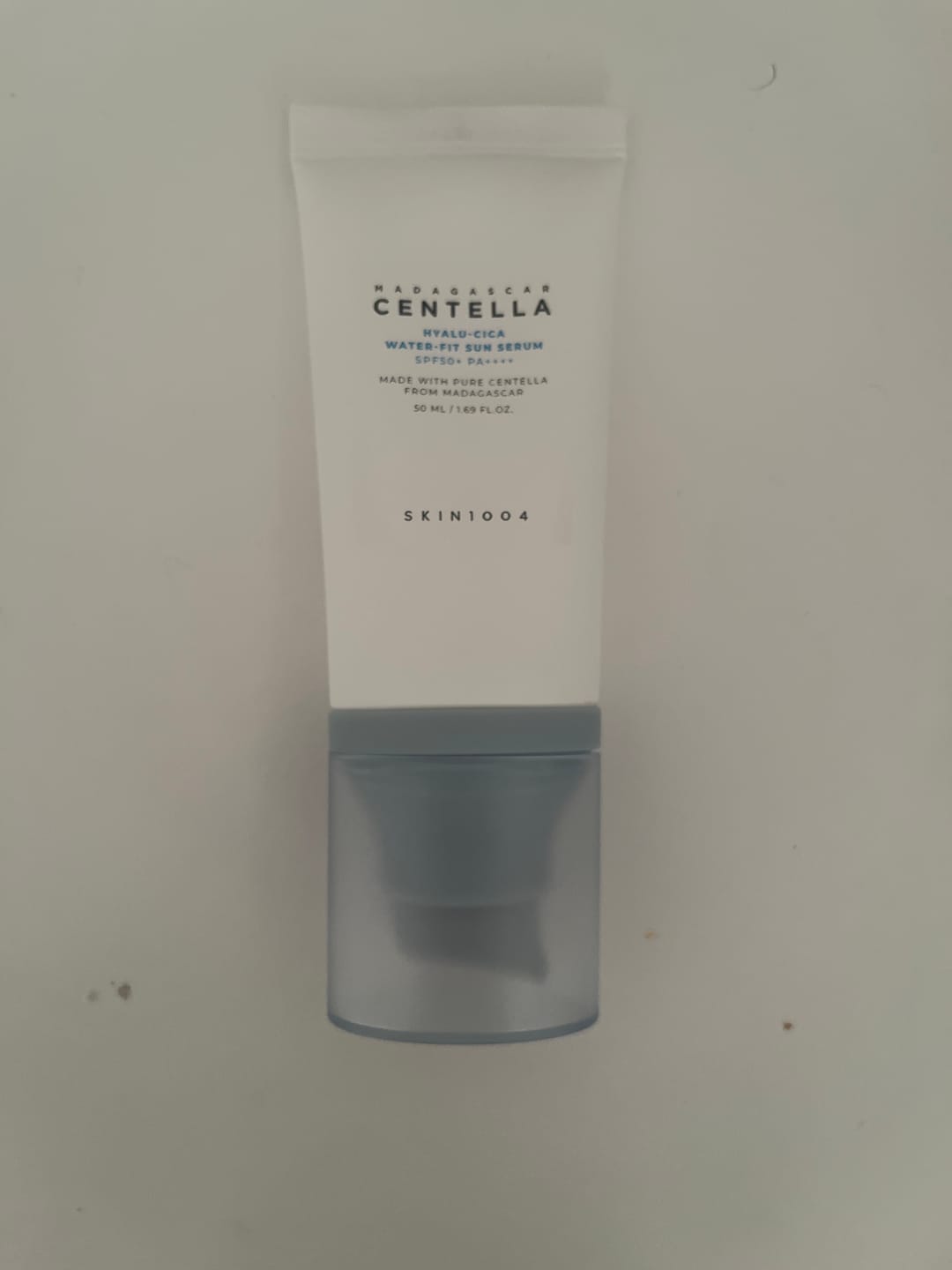 Customer photo review of سيرم الحماية من الشمس المائي هيالو-سنتيلا من سكين1004 - 50مل
