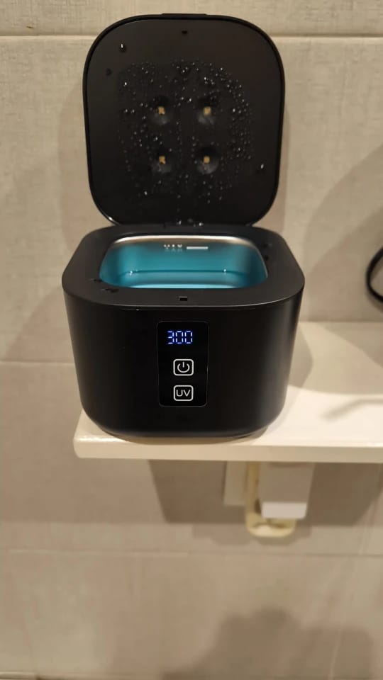 Customer photo review of SonicPod 2.0 - Ultrasonic Cleaner