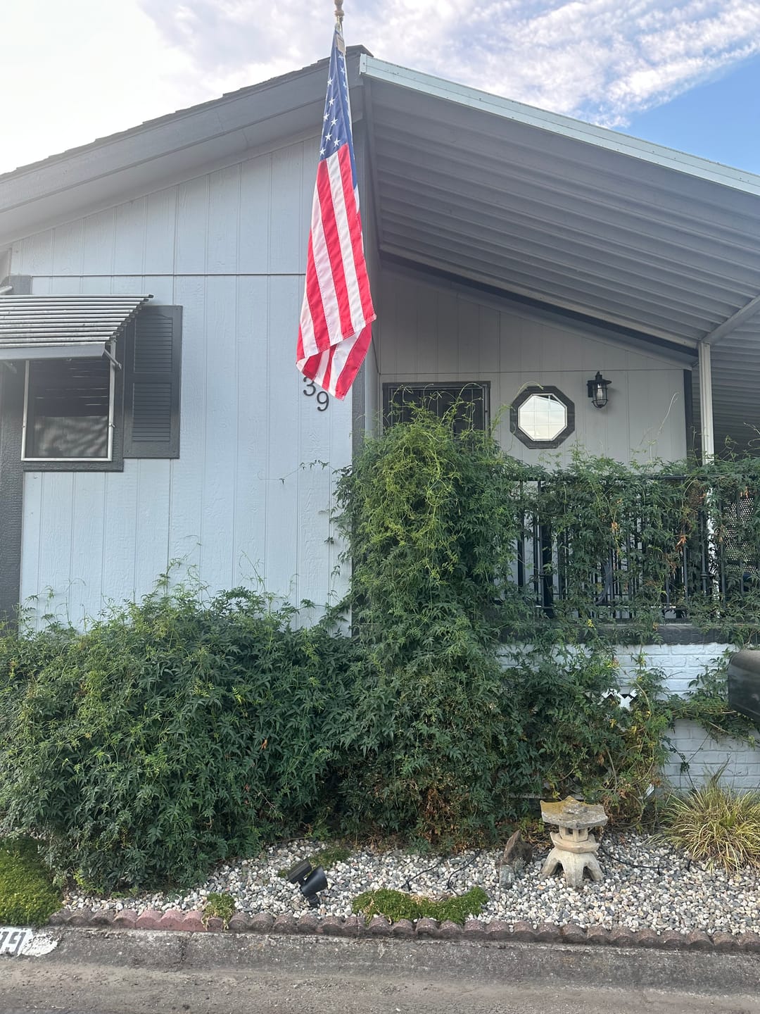 Customer photo review of 3' x 5' American Flag Set