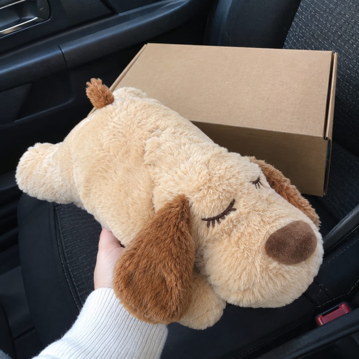 Customer photo review of Luniva - Baby Heartbeat Comfort Plush