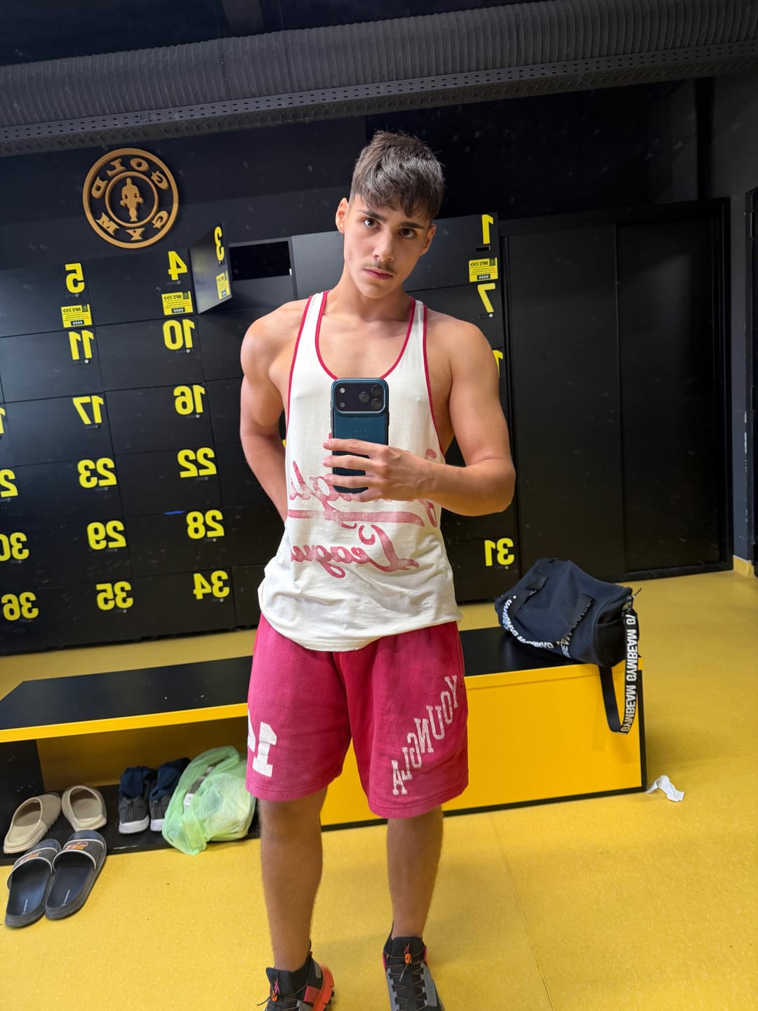 Customer photo review of 1123 - Golden Era Cotton Mesh Shorts