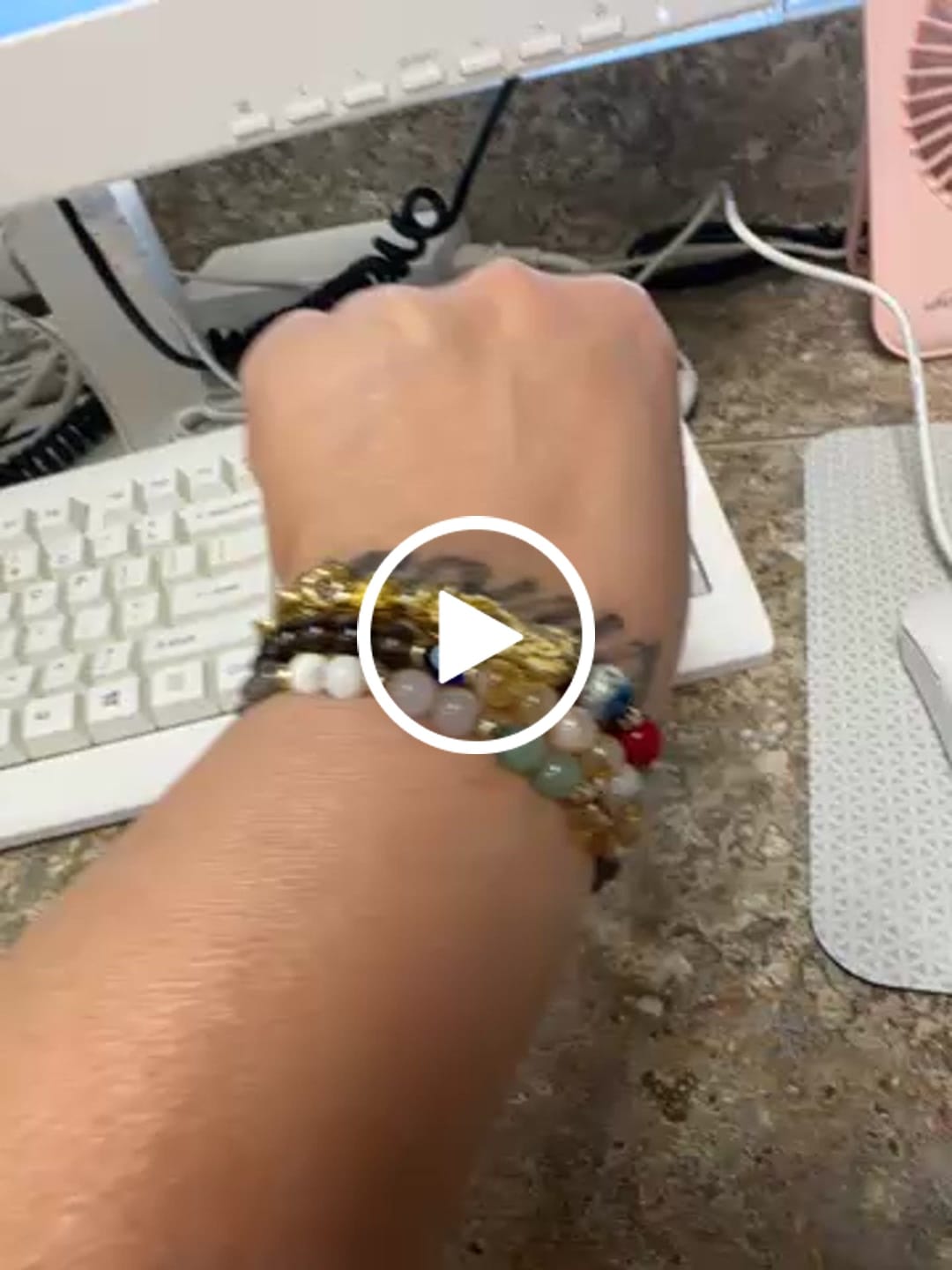 Customer video review of Eclipse Abundance Reset Smoky Quartz and Citrine Bracelet