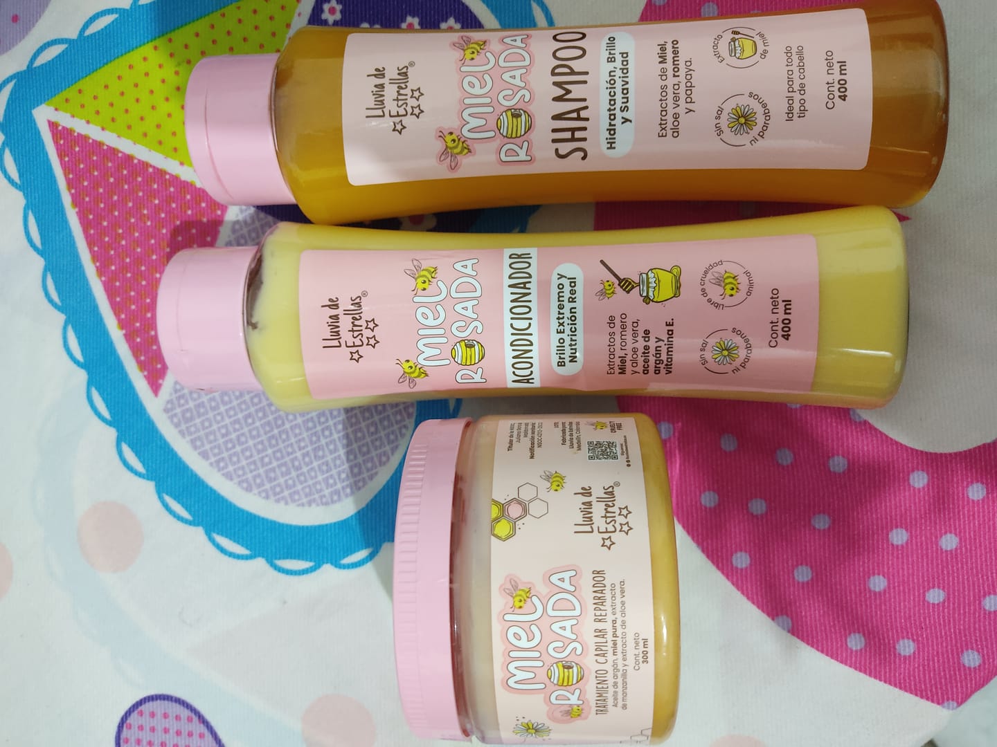 Customer photo review of LINEA MIEL ROSADA