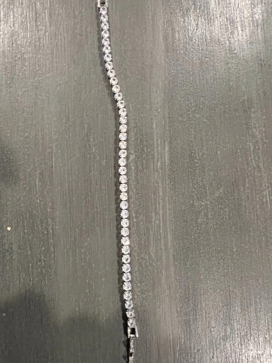Customer photo review of Bracelet tennis (argent)