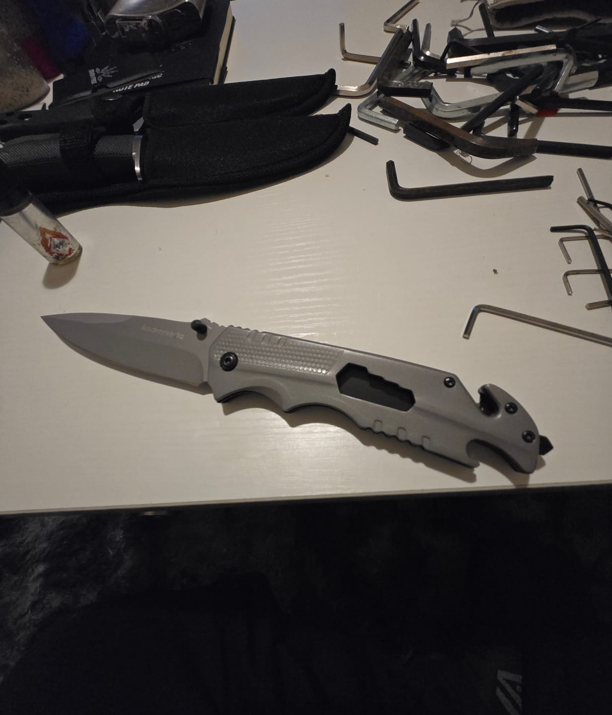 Customer photo review of Mystery Folding Knife