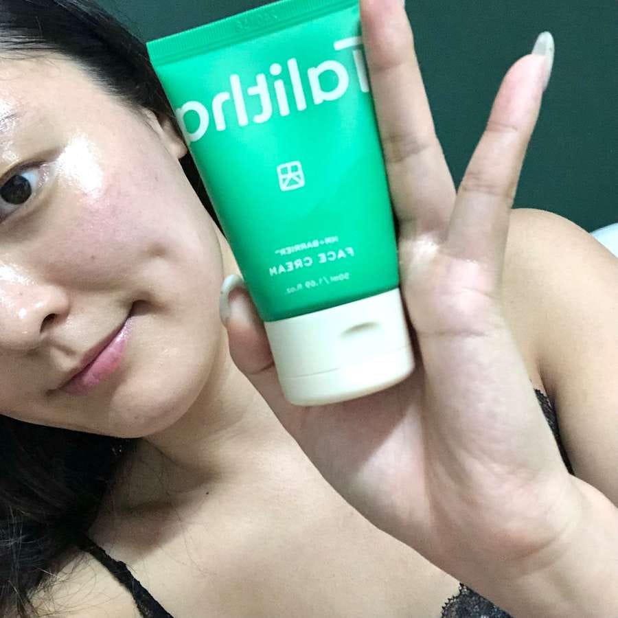 Customer photo review of HM+Barrier™ Face Cream