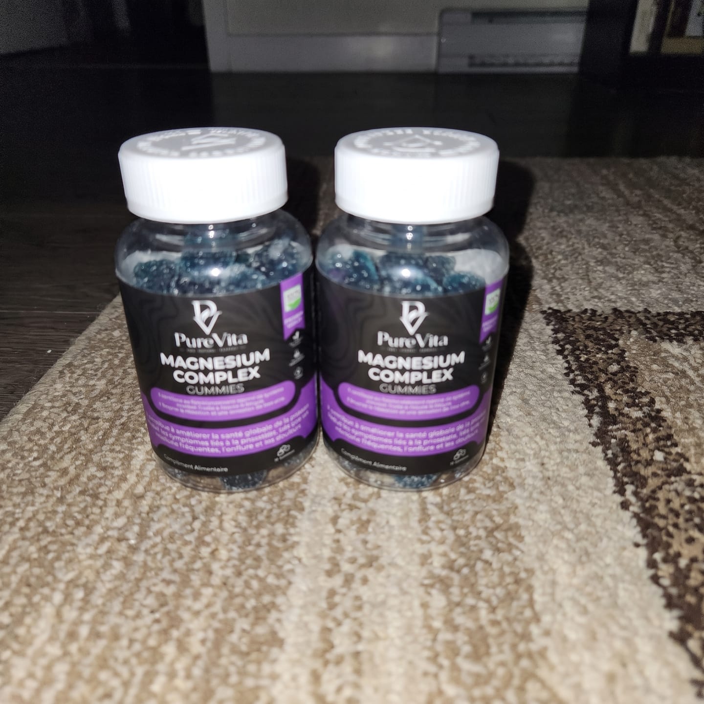 Customer photo review of Magnésium Complexe De PureVita (Gummies)