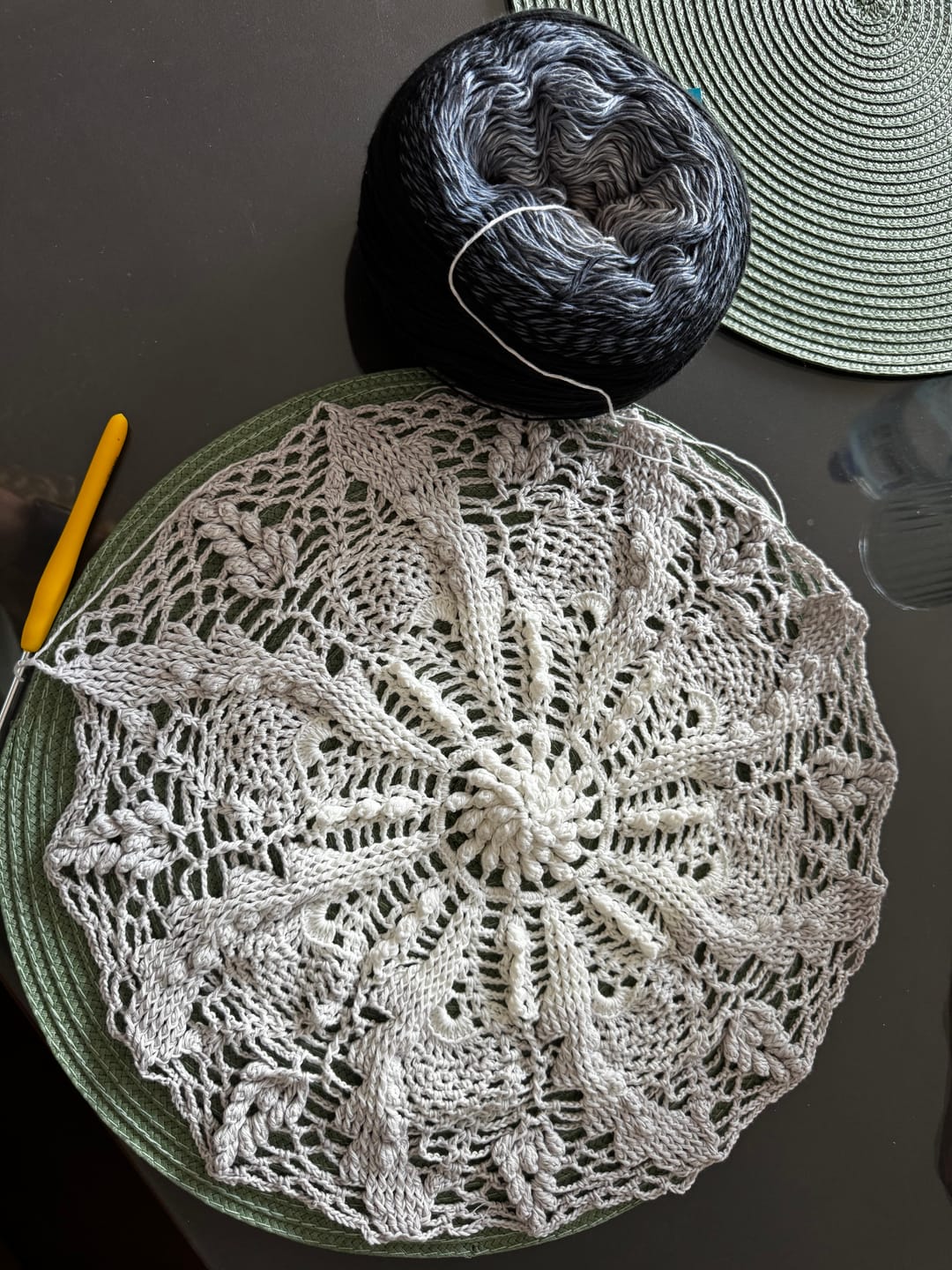 Customer photo review of YarnArt Rosegarden