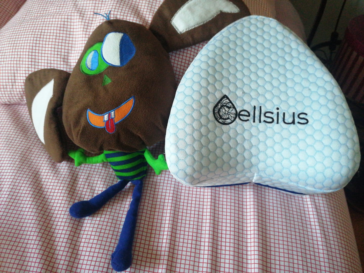 Customer photo review of Housse de rechange Coussin Genoux - Fraîche et douce