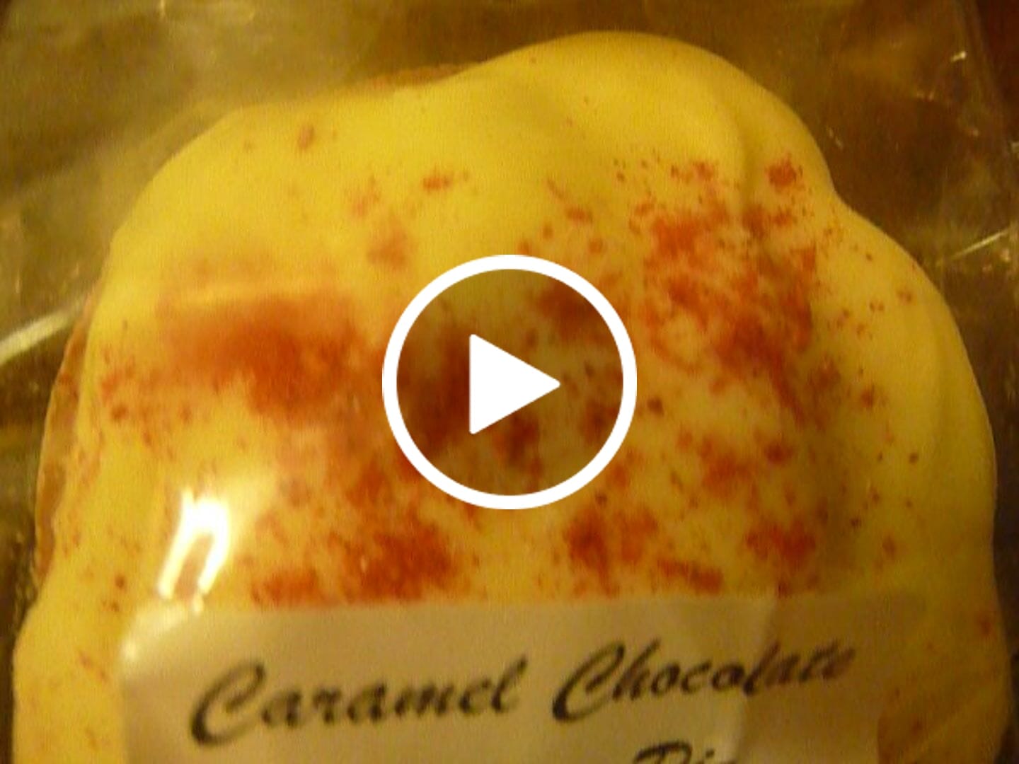 Customer video review of Caramel Chocolate Pavlova Pie
