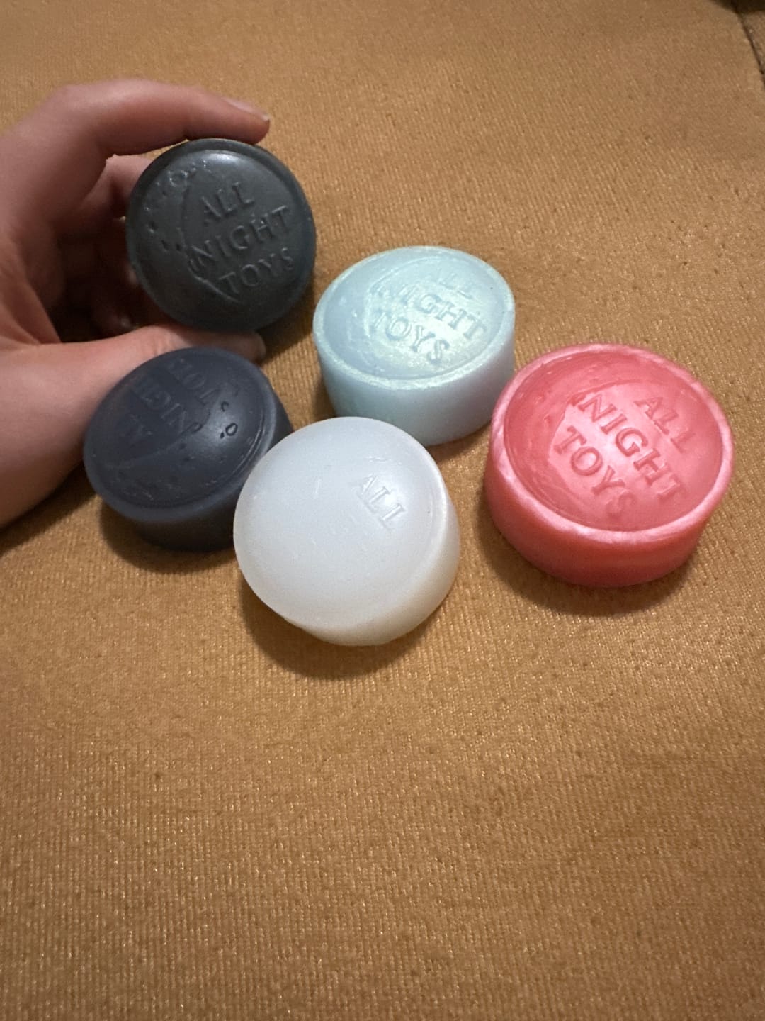 Customer photo review of Firmness Sampler Pack