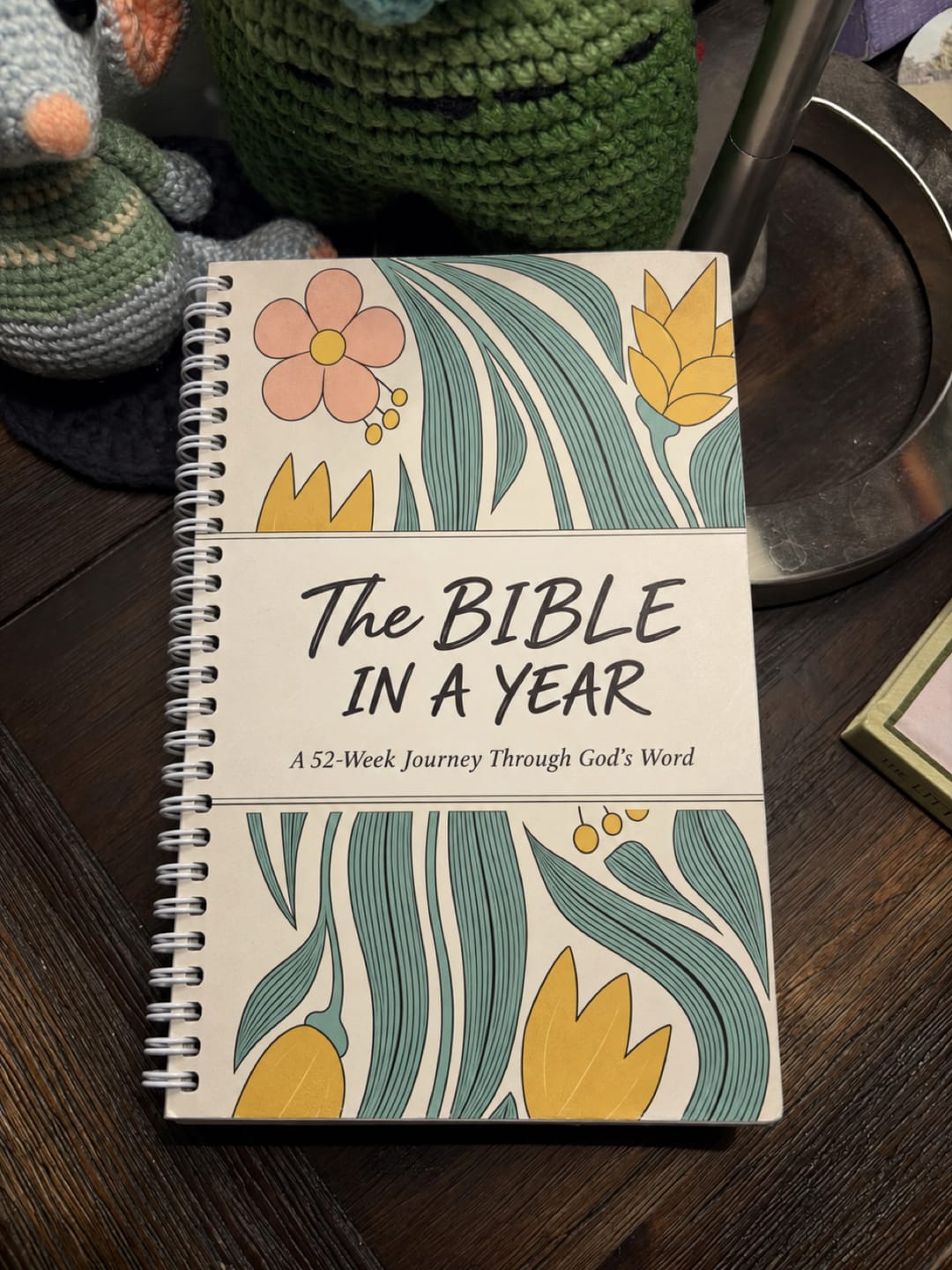 Customer photo review of The Daily Walk with Him: Bible in a Year