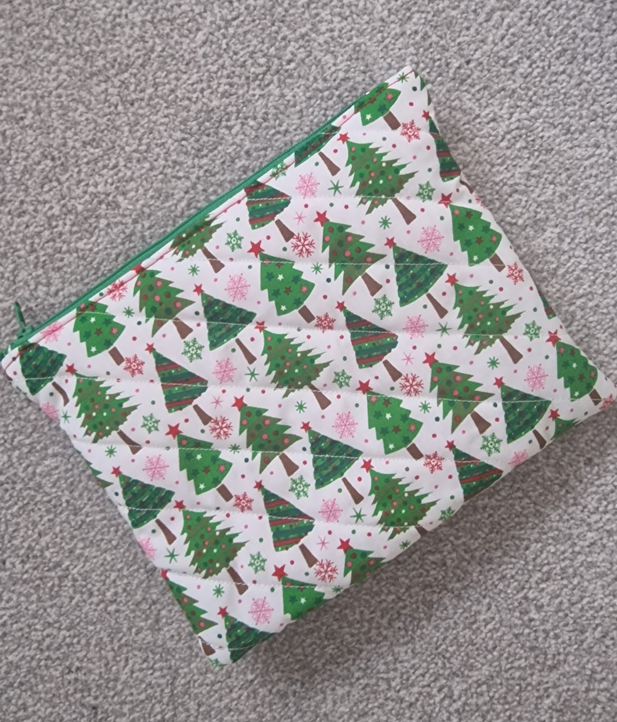 Customer photo review of Festive Forest Polycotton Fabric