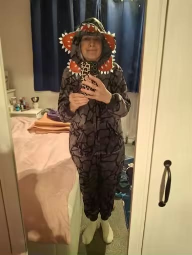 Customer photo review of Monstri™ - Family Matching Floral Monster Costum