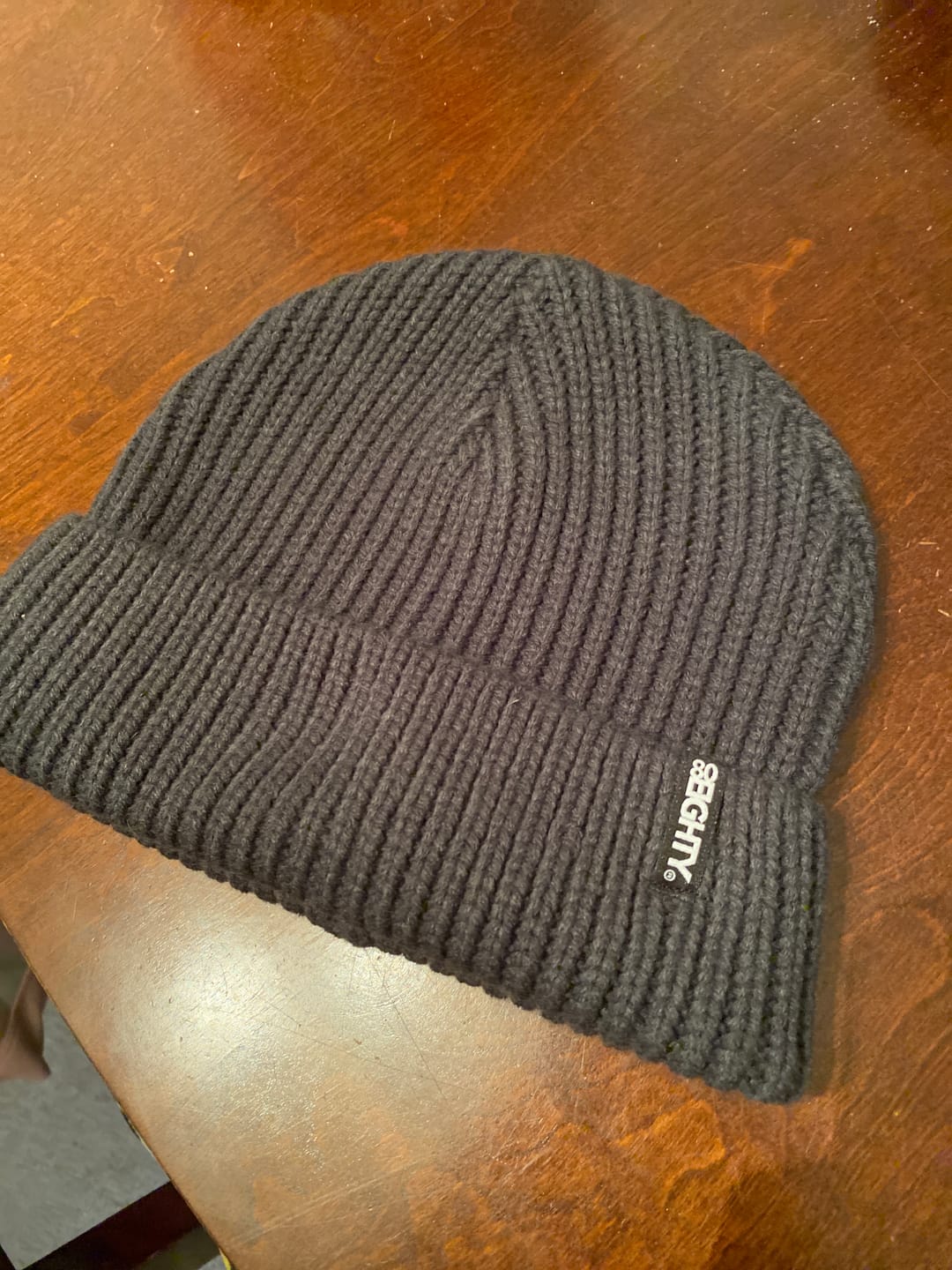 Customer photo review of 80eighty® Graphite Beanie
