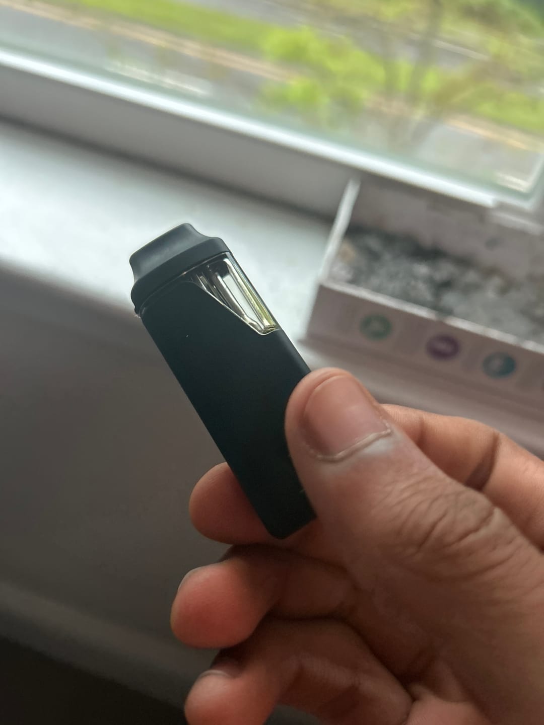 Customer photo review of PUR VYB - 2G THCa Live Resin - Wedding Cake (Hybrid)