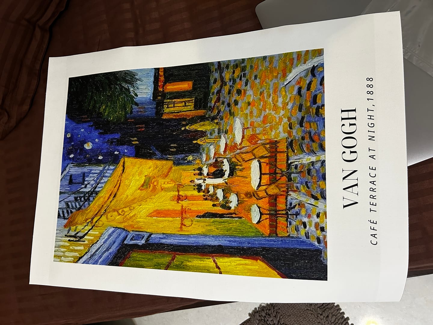Customer photo review of Cafe Terrace at Night by Van Gogh