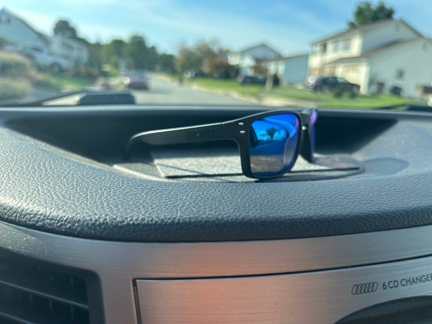 Customer photo review of 80Eighty® Polarized Sunglasses - Blue Chrome