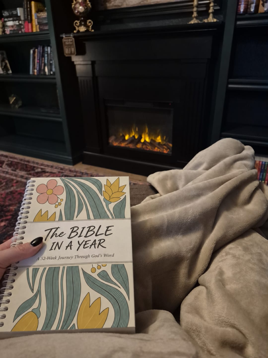 Customer photo review of The Daily Walk with Him: Bible in a Year