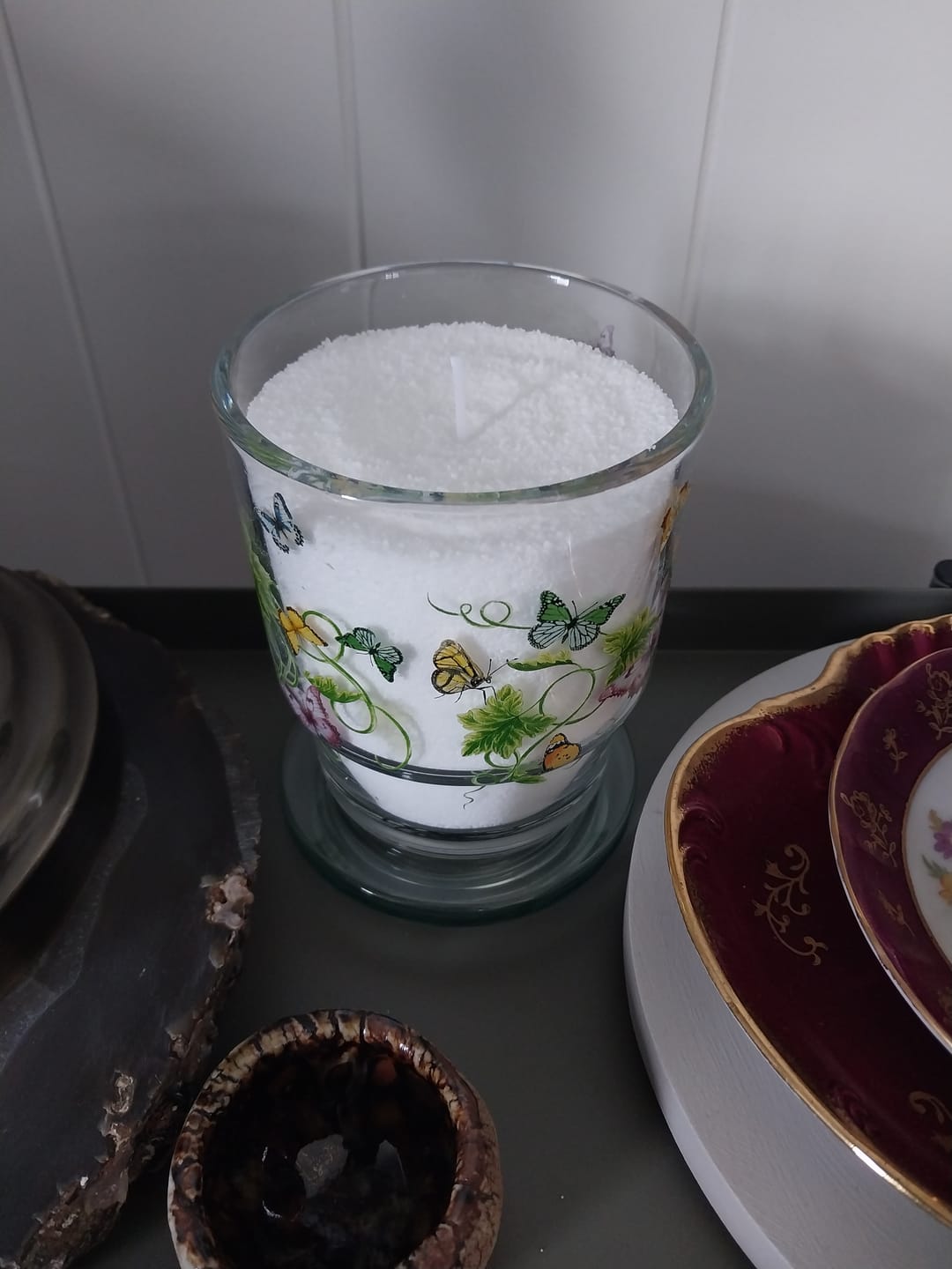 Customer photo review of Bella Luce Candle Sand