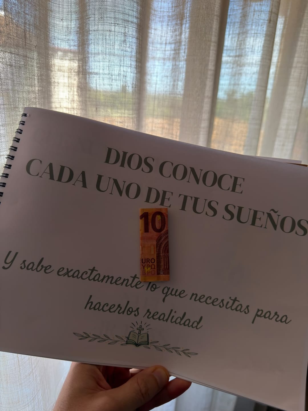 Customer photo review of Álbum Imprimible Religioso