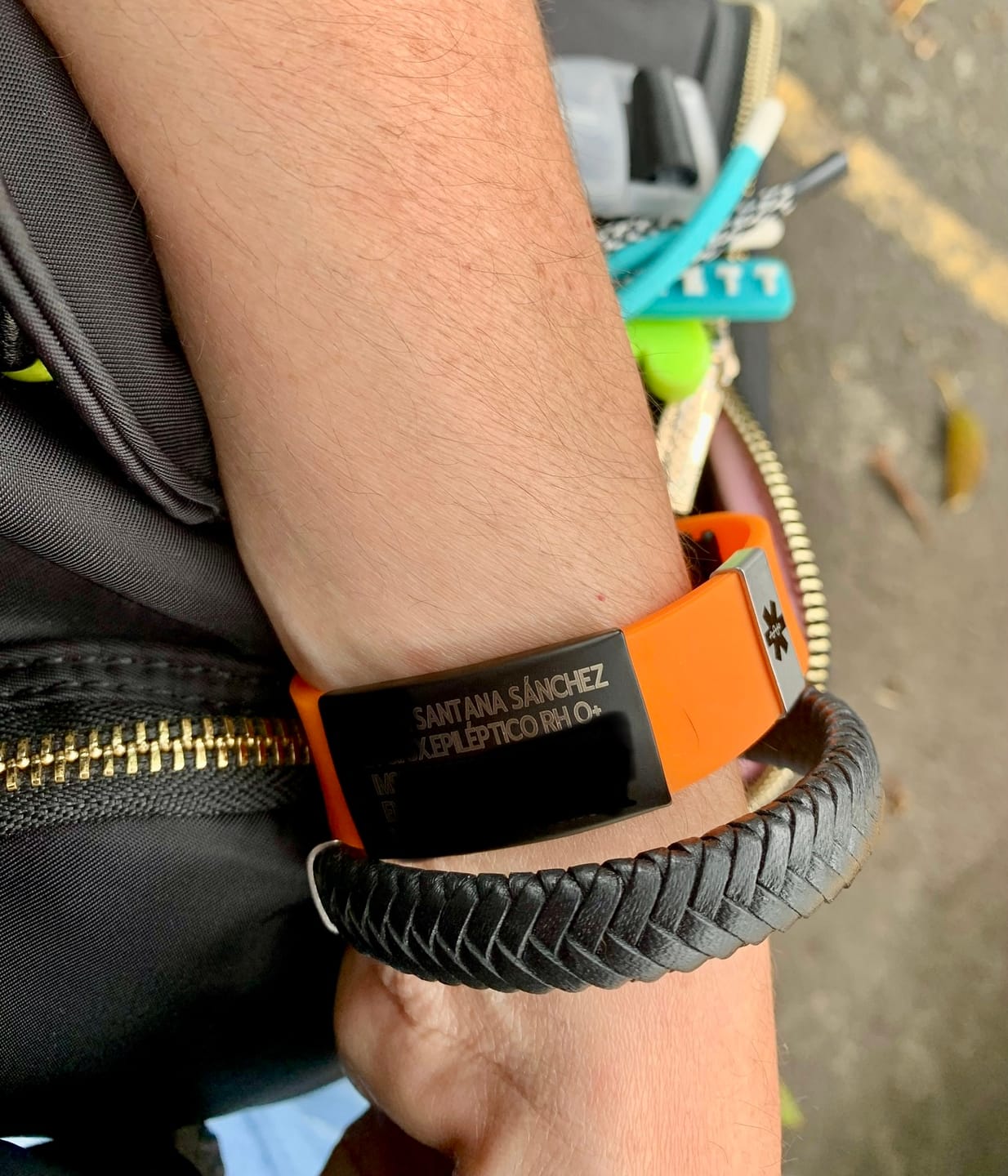 Customer photo review of Paquete Duo - 2 brazaletes