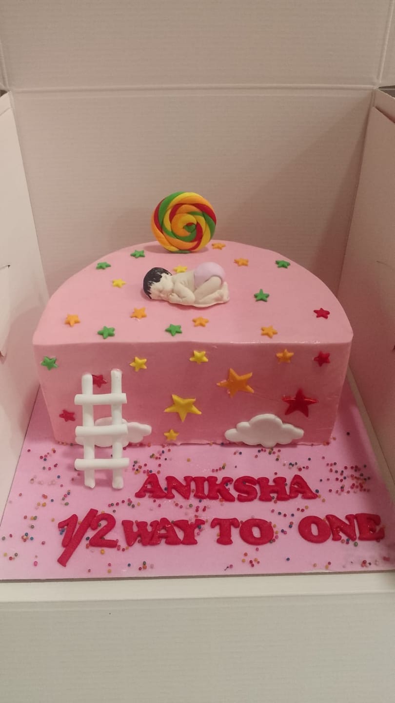 Customer photo review of Semi Candy Baby Cake