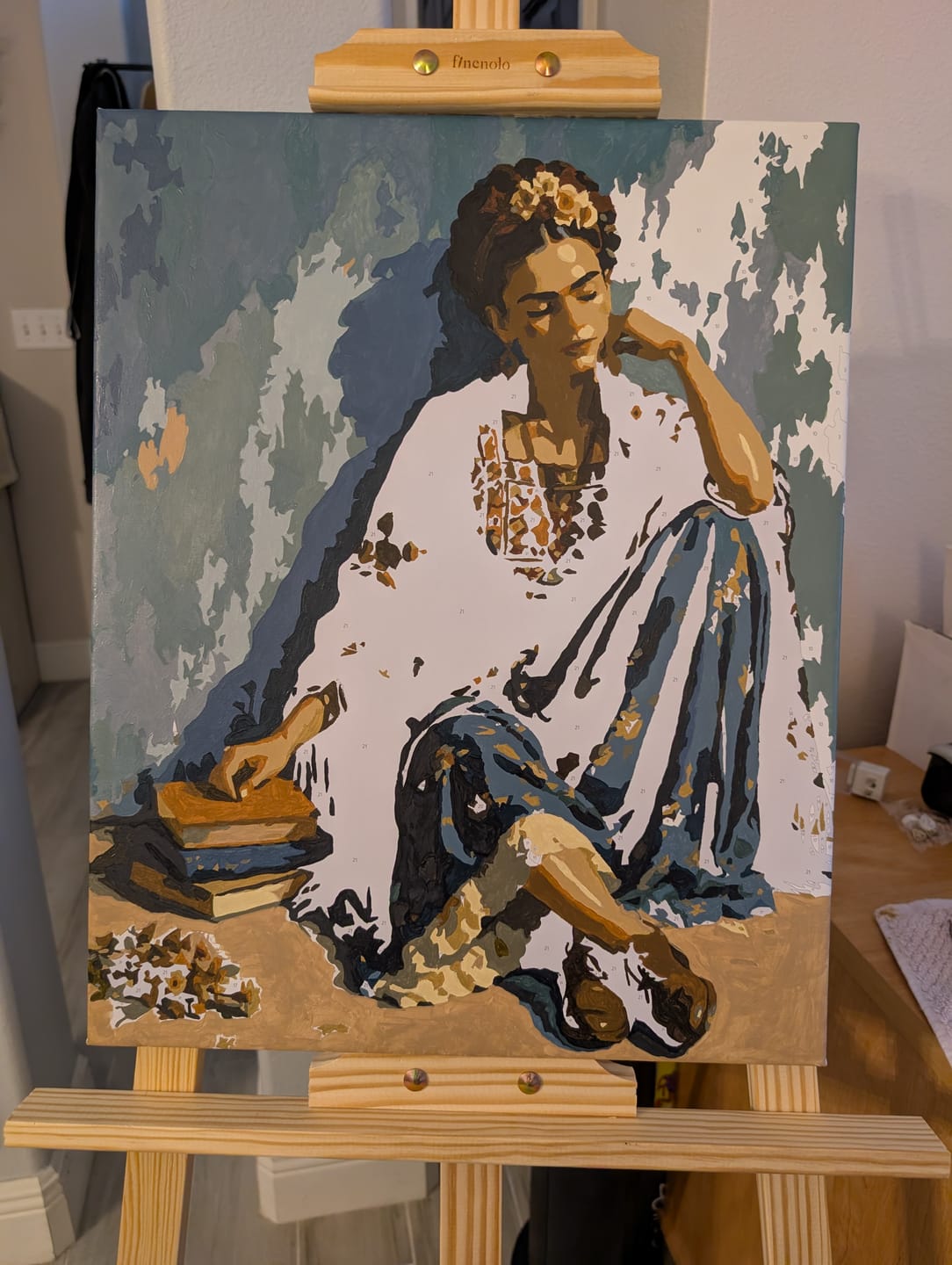 Customer photo review of Bohemian Reverie | Paint by Number